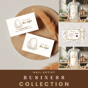 Romantic Floral Salon Hair Stylist Apron