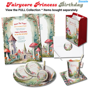 Fairytale Castle Fairycore Princess Birthday Girl