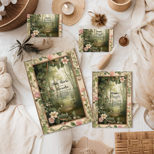 Magic Floral Forest Books for Baby Enclosure Card