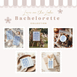 Lake Weekend Bachelorette Party Invitation