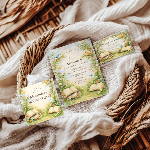 Chapter Two Woodland Story Birthday Invitation