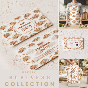 Blush Artisan Bread Bakery Business Card