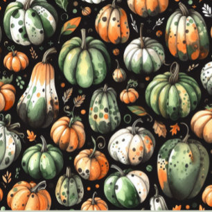 Pumpkin Helloween Wrapping Paper Sheets Cushion
