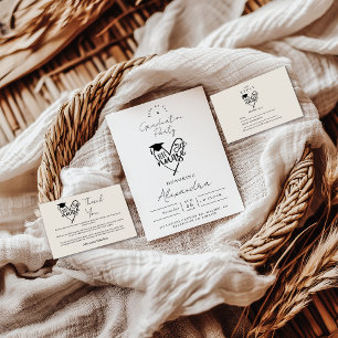 RN Nurse Graduation Party Invitation