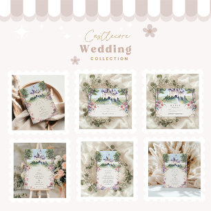 Castlecore Fairytale Garden Wedding Save The Date