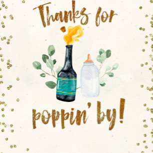 Popping Bottles Bingo Baby Shower Games