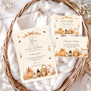 Little Boo Is Almost Due Fall Books for Baby Enclosure Card