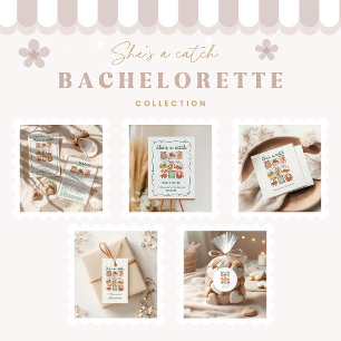 Coastal Stamps & Bows “She’s a Catch” Celebration Invitation
