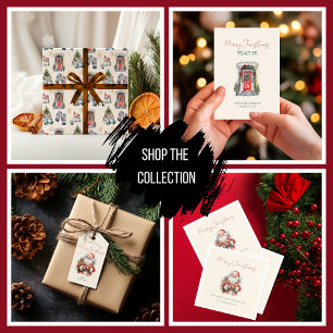 Jolly Christmas Wrapping Paper   Gift Wrap