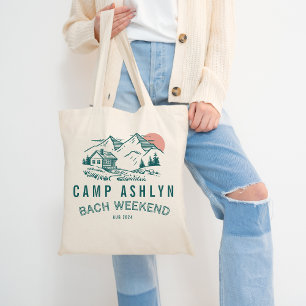 Camp Bachelorette Mountain Cabin Invitation