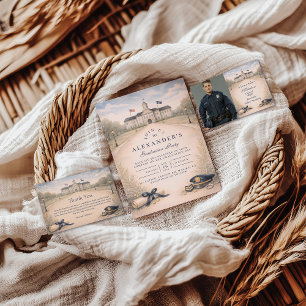 Photo Police Academy Badge Ceremony Graduation Announcement