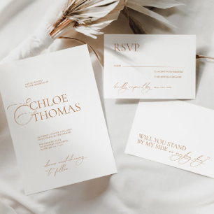 Minimalist "Where to Stay" Wedding Accommodation Enclosure Card