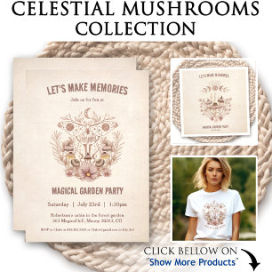Family Reunion Birthday Magical Celestial Party Invitation