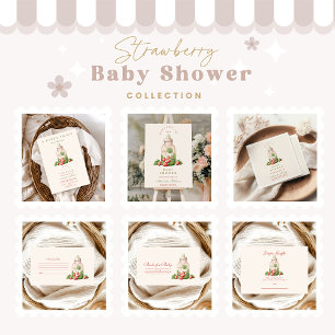 Berry Sweet Baby Shower Registry Enclosure Card