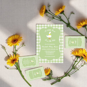 Little Goose Baby Shower Invitation
