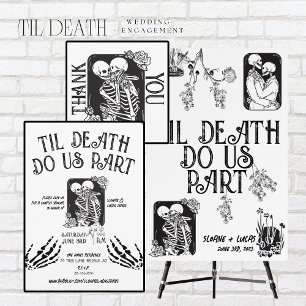 Til Death Do Us Part   Couples Invite   Colour