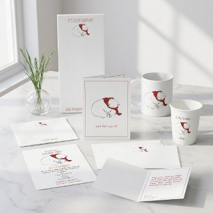 Cute Polar Bear Snowflake Winter Invitation