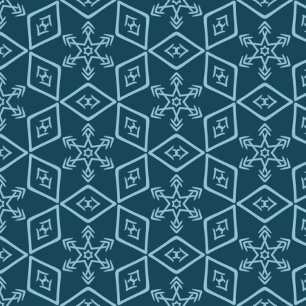 Winter Snowflake Apron