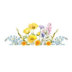 Mama to Bee Wildflower Baby Shower Paper Plate