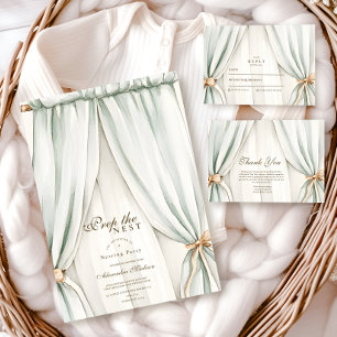 Gender Neutral Nesting Party Note for Baby Enclosure Card
