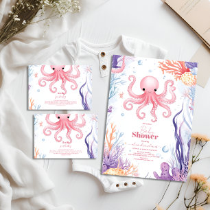 Cute Under the Sea Books for Baby Enclosure Card