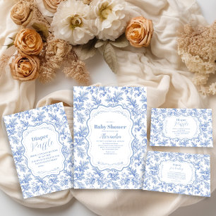 Toile De Jouy Woodland Books for Baby Enclosure Card