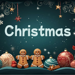 Cute Christmas Reindeer Santa Snowman Tri-Blend Shirt