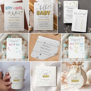 Guess Who Mummy Daddy Gender Neutral Shower Game