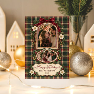 Coquette Equestrian Preppy Christmas Wrapping Paper