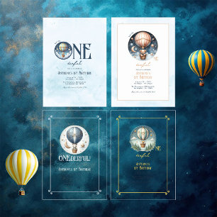 Isn’t He ONEderful 1st Birthday Party Invitation