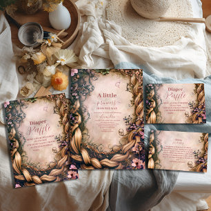 Little Princess Fairytale  Baby Shower Invitation