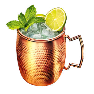 Sip, Sip, Hooray! Moscow Mule themed Bridal Shower Invitation