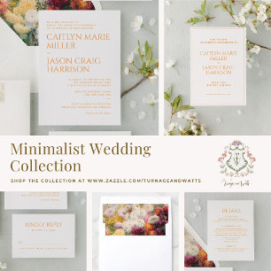 Minimalist Wedding Enclosure Card