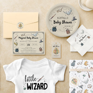 Harry Potter - Books for Baby Invitation