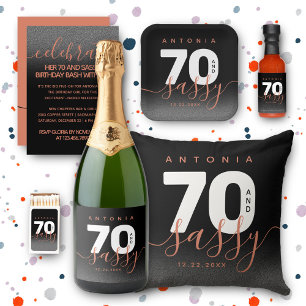 Modern Girly Copper 70 and Sassy Cushion