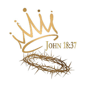 KING JESUS Elegant Green/Gold Christian Christmas  Cushion