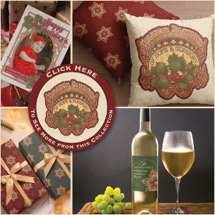 Christmas and Yule Blessings Holiday Invitation