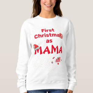 Daddy's First Christmas Sweatshirt T-Shirt