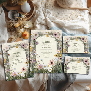 A Little Wildflower Boho Nature Books for Baby Enclosure Card