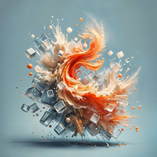 Tropical Splash Paper Plate