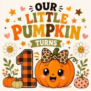 CuteOrange Little Pumpkin Halloween Customise Name Trucker Hat