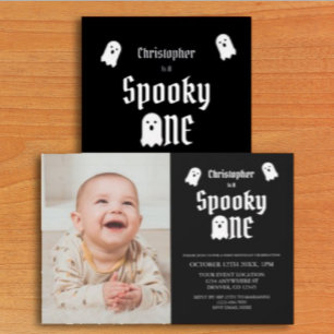 Spooky One 1st Birthday
