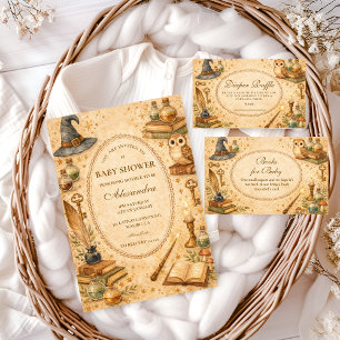 Whimsical Wizard Magic Baby Shower Napkin