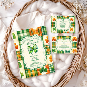 Bow Lucky Little Shamrock Books for Baby Enclosure Card