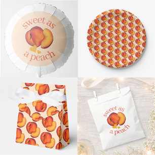Happy Birthday Sweet Georgia Peach Peaches Invitation