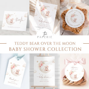 Teddy Bear Over The Moon Books For Baby Enclosure Card