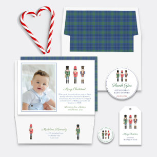 Thank You Nutcracker Ballet Toy Soldiers Holidays Classic Round Sticker