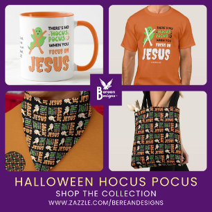Christian Halloween FOCUS JESUS Hocus Pocus Kids T-Shirt