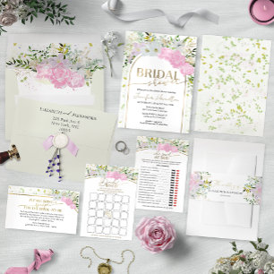 Wildflower Brunch with the Bride Bridal Shower Invitation