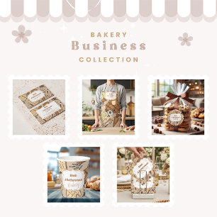 Pastel Bakery Branding Business Card